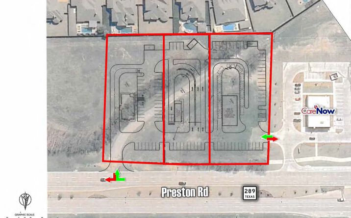 Pictures of Retail, Land property located at NEQ Preston Rd & Lovers Ln, Prosper, TX 75078 for lease - image #1