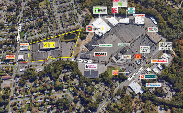 Pictures of Retail property located at 1250 St James Ave, Springfield, MA 01104 for lease - image #1