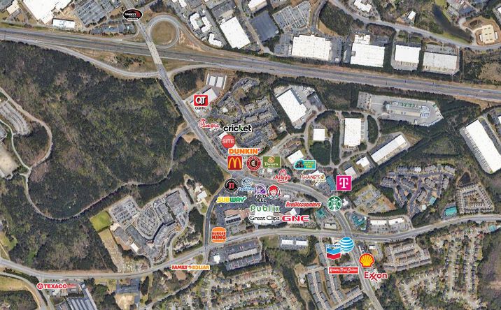 Pictures of Retail, Restaurant property located at 4955 Sugarloaf Parkway, Lawrenceville, GA 30045 for lease - image #1