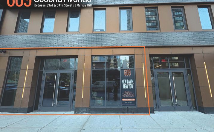 Pictures of Retail property located at 609 2nd Ave, New York, NY 10016 for lease - image #1