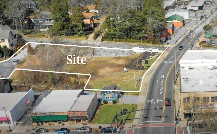 Pictures of Land property located at 41 N Caldwell St, Brevard, NC 28712 for lease - image #1
