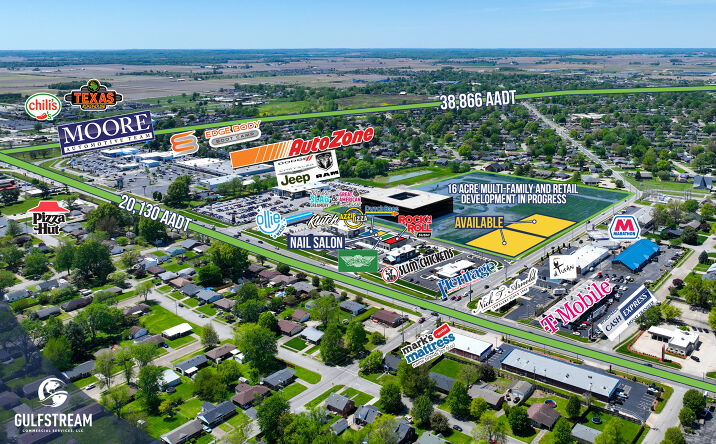 Pictures of Retail, Office, Land property located at 3800 Frederica St, Owensboro, KY 42301 for lease - image #1