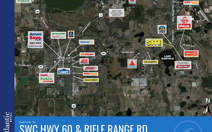 Pictures of Land property located at SWC Hwy 60 & Rifle Range Rd, Bartow, FL 33830 for lease - image #1