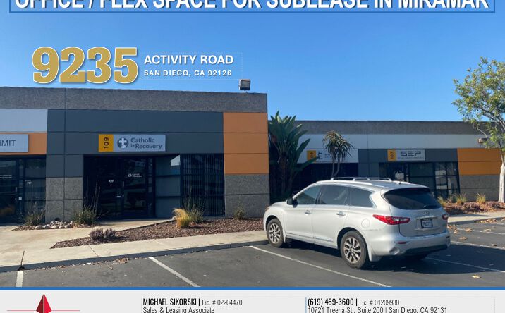 Pictures of Office property located at 9235 Activity Rd, San Diego, CA 92126 for lease - image #1