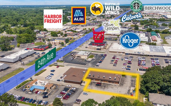Pictures of Retail property located at 3944 - 3954 24th Ave, Port Huron, MI 48060 for lease - image #1