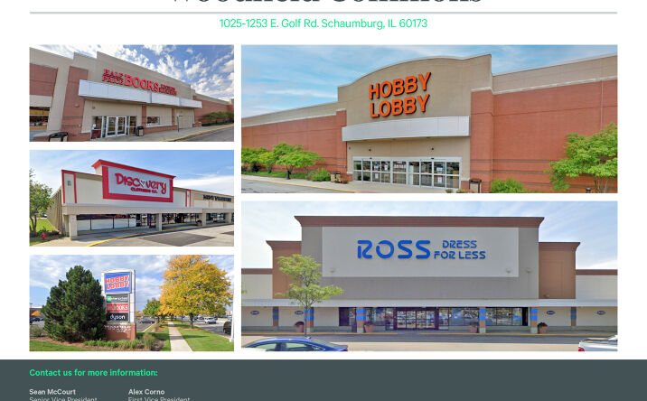 Pictures of Retail property located at 1025 E Golf Rd, Schaumburg, IL 60173 for lease - image #1