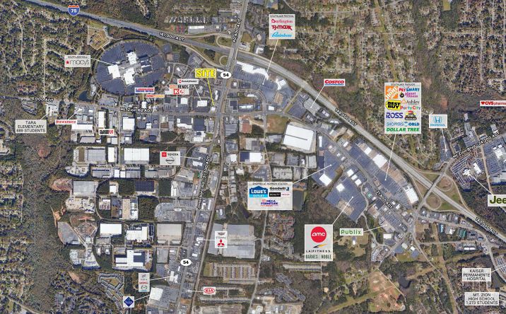 Pictures of Retail, Land property located at 6705 Jonesboro Rd, Morrow, GA 30260 for lease - image #1