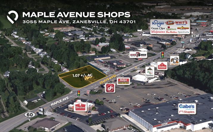 Pictures of Land property located at 3055 Maple Ave, Zanesville, OH 43701 for lease - image #1