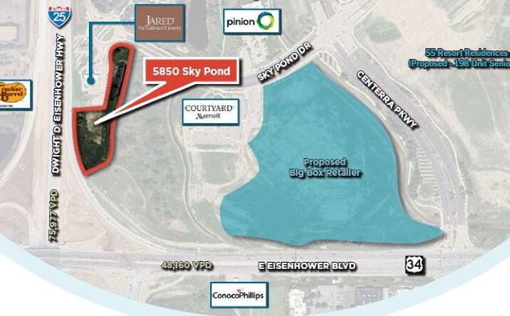 Pictures of Land property located at 5850 Sky Pond Dr, Loveland, CO 80538 for lease - image #1