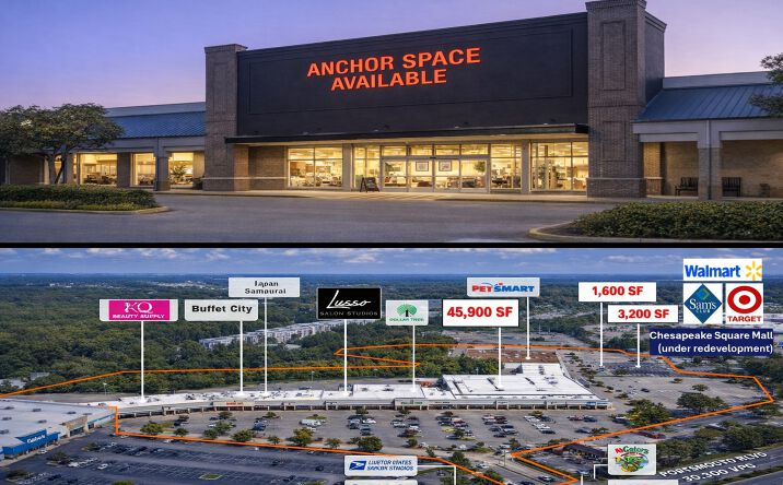 Pictures of Retail, Office, Restaurant property located at 4300 Portsmouth Blvd, Chesapeake, VA 23321 for lease - image #1