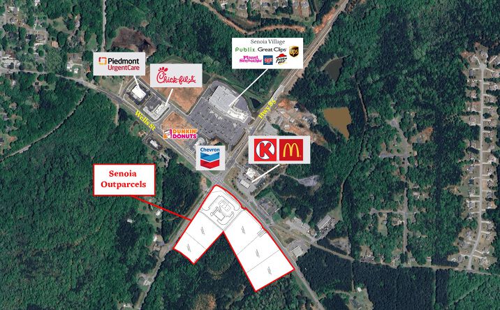 Pictures of Retail, Land property located at Hwy 85 and GA-16 Senoia, Senoia, GA 30276 for lease - image #1