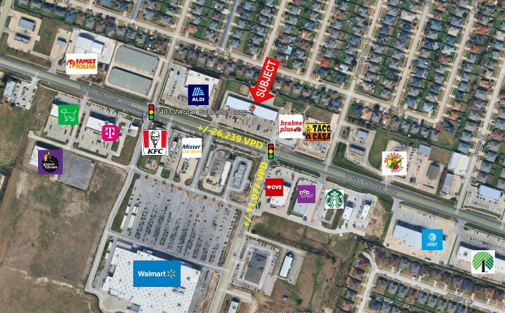 Pictures of Retail, Office, Restaurant property located at 3401 W Stan Schlueter Loop, Killeen, TX 76549 for lease - image #1