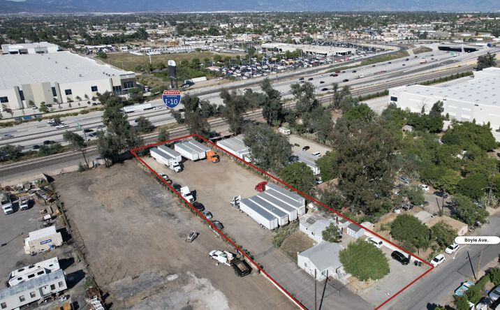 Pictures of Land property located at 15872 Boyle Ave, Fontana, CA 92337 for lease - image #1