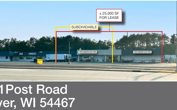 Pictures of Retail, Office property located at 1901 Post Rd, Plover, WI 54467 for lease - image #1