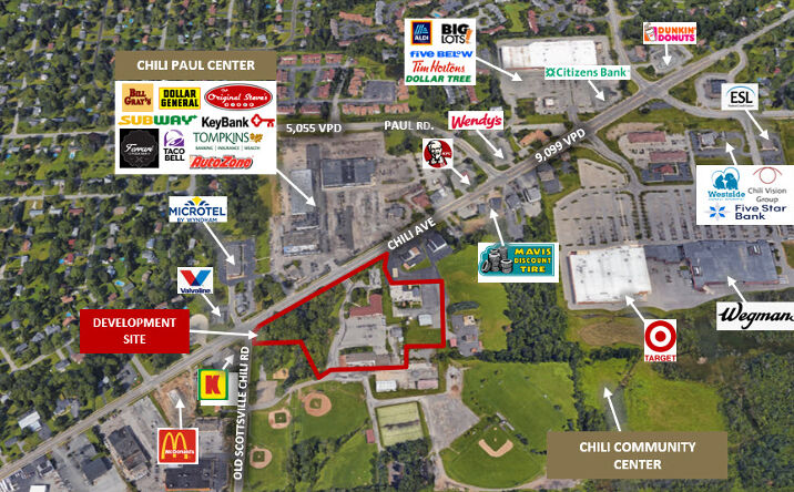 Pictures of Retail, Office, Special Purpose property located at 3235 Chili Ave, Rochester, NY 14624 for lease - image #1