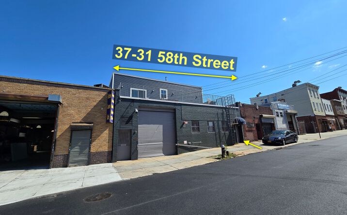 Pictures of Industrial property located at 37-31 58th Street, Woodside, NY, Queens, NY 11377 for lease - image #1