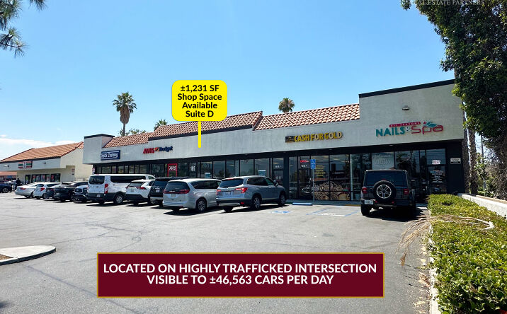 Pictures of Retail property located at 1615 W Redlands Blvd, Redlands, CA 92373 for lease - image #1
