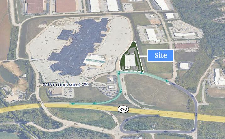 Pictures of Industrial property located at 1700 St Louis Mls Cir, Hazelwood, MO 63042 for lease - image #1