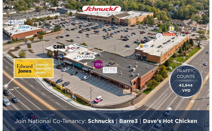 Pictures of Retail, Office, Restaurant property located at 12332 Manchester Road, Des Peres, MO 63131 for lease - image #1