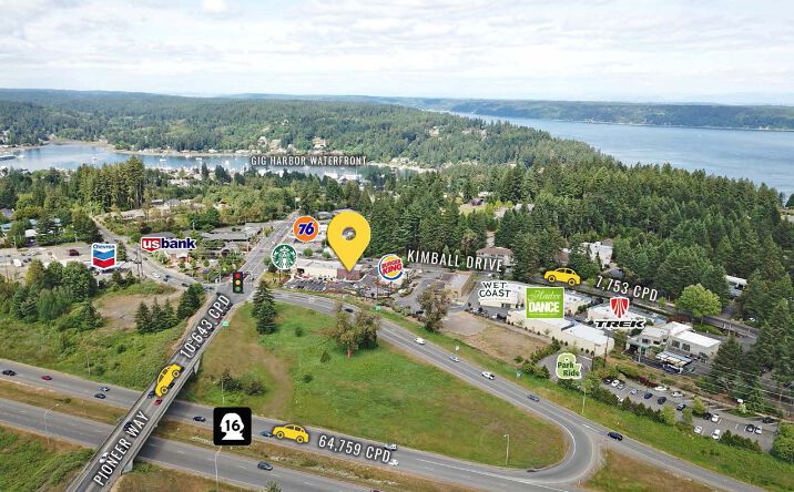 Pictures of Retail property located at 6876 - 6978 Kimball Drive, Gig Harbor, WA 98335 for lease - image #1