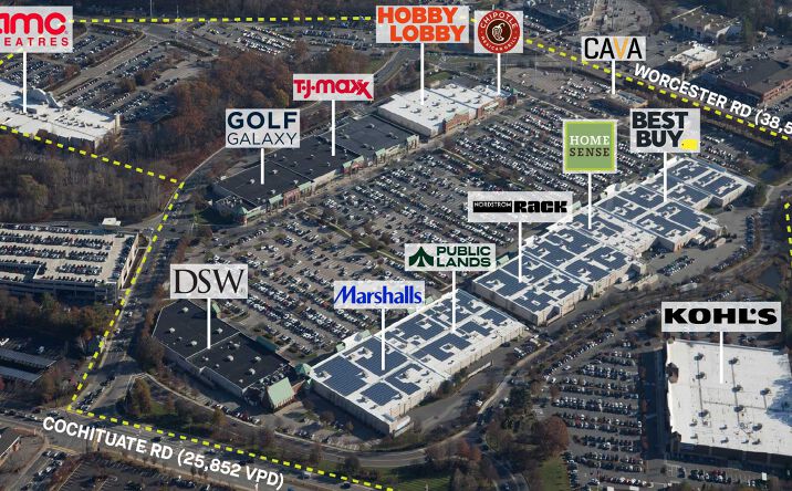 Pictures of Retail, Restaurant property located at 1 Worcester Rd, Framingham, MA 01701 for lease - image #1