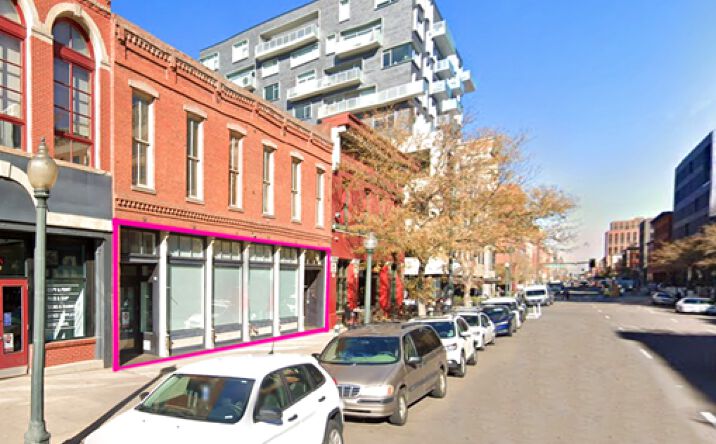 Pictures of Retail property located at 1517-1521 Blake Street, Denver, CO 80202 for lease - image #1