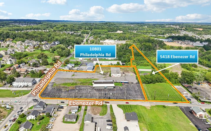 Pictures of Retail, Industrial property located at 10801 Philadelphia Rd & 5418 Ebenezer Rd, White Marsh, MD 21162 for lease - image #1