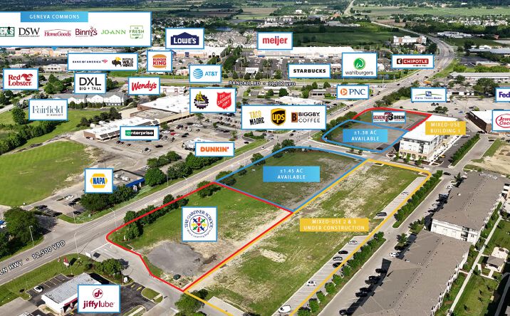 Pictures of Land property located at St. Charles, IL, St. Charles, IL 60175 for lease - image #1