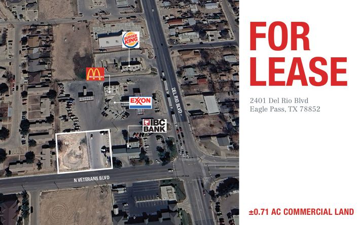 Pictures of Land property located at 2401 Del Rio Blvd, Eagle Pass, TX 78852 for lease - image #1