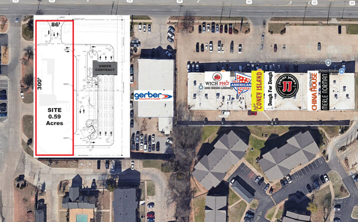 Pictures of Land property located at 1800 E. 2nd Street, Edmond, OK 73034 for lease - image #1