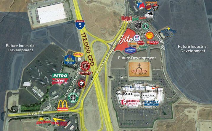 Pictures of Retail property located at Wheeler Ridge Road and Laval Road, Arvin, CA 93203 for lease - image #1