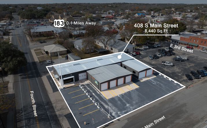 Pictures of Retail, Industrial, Special Purpose property located at 408 S Main St, Lampasas, TX 76550 for lease - image #1