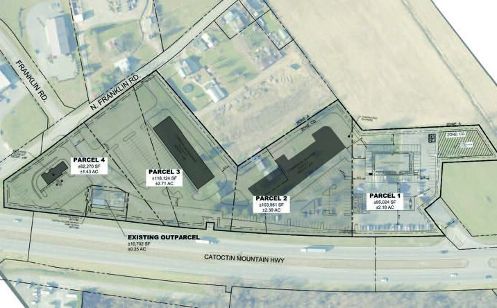 Pictures of Retail, Land property located at 7701 Fitzgerald Rd, Thurmont, MD 21788 for lease - image #1