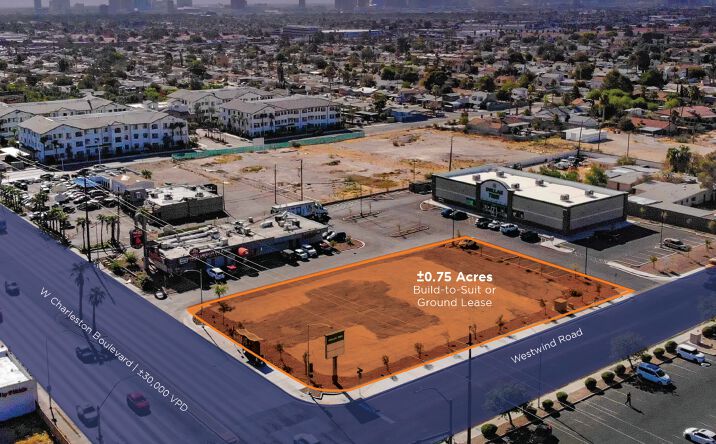Pictures of Land property located at 5641 W Charleston Blvd, Las Vegas, NV 89146 for lease - image #1