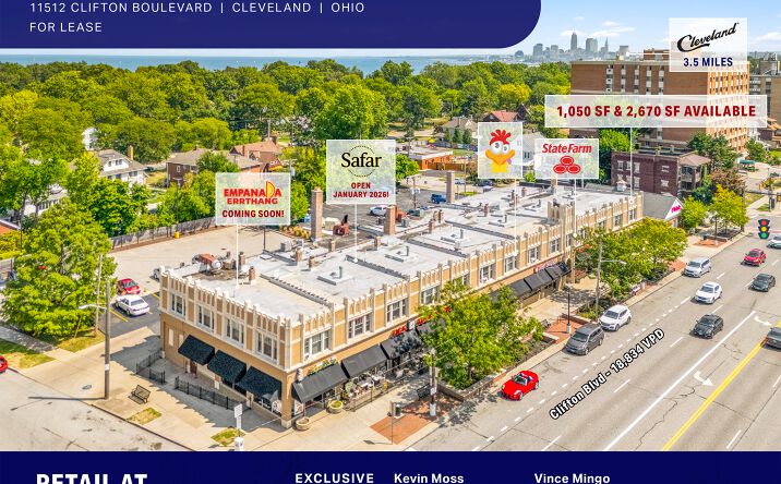 Pictures of Retail property located at 11512 Clifton Blvd, Cleveland, OH 44102 for lease - image #1