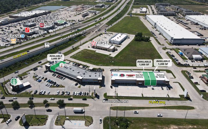 Pictures of Retail property located at 23021 and 23027 Morton Ranch Rd, Katy, TX 77449 for lease - image #1