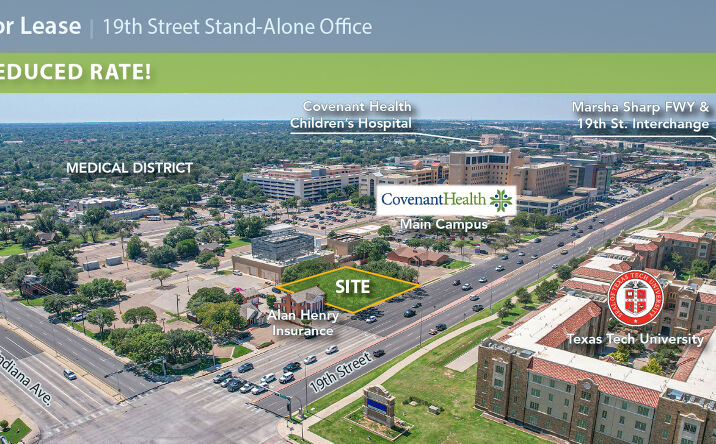 Pictures of Office property located at 3409 19th St, Lubbock, TX 79410 for lease - image #1