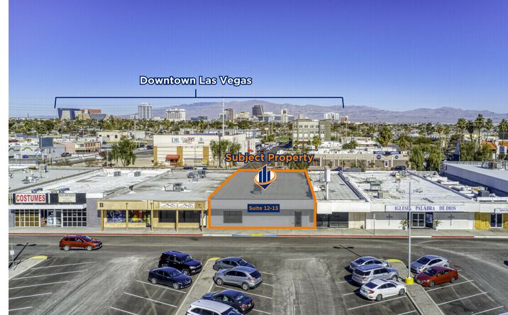 Pictures of Retail, Office, Restaurant property located at 953 E Sahara Ave, Suite 12 - 13, Las Vegas, NV 89104 for lease - image #1