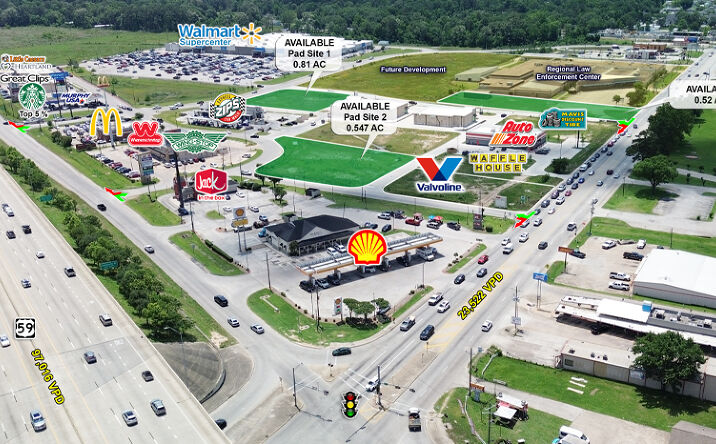 Pictures of Retail property located at 20172 US-59, New Caney, TX 77357 for lease - image #1