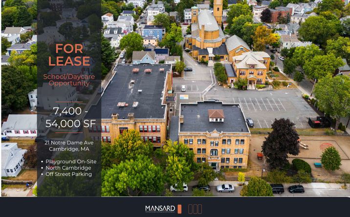 Pictures of Office, Industrial, Special Purpose property located at 21 Notre Dame Ave, Cambridge, MA 02140 for lease - image #1