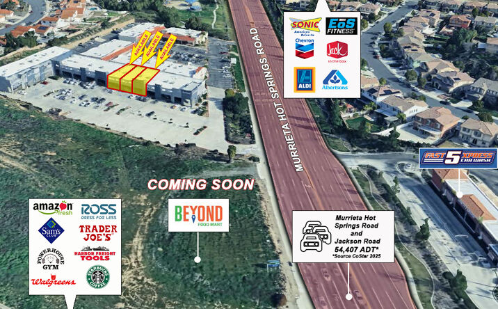 Pictures of Retail property located at 40165 Murrieta Hot Springs Rd, Murrieta, CA 92563 for lease - image #1