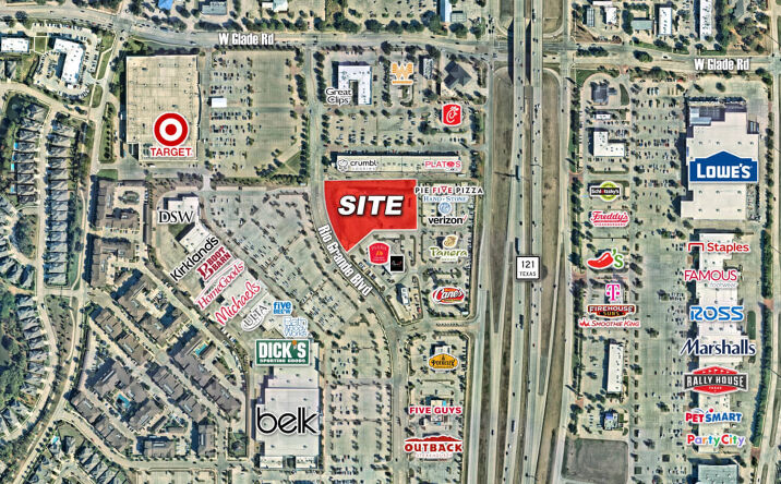 Pictures of Retail property located at SWQ SH-121 & Glade Rd, Euless, TX 76039 for lease - image #1