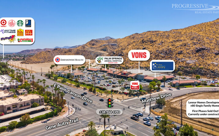 Pictures of Retail property located at 4711-4791 E Palm Canyon Dr, Palm Springs, CA 92264 for lease - image #1