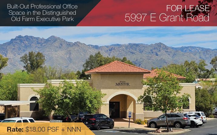 Pictures of Office property located at 5997 E Grant Rd, Tucson, AZ 85712 for lease - image #1