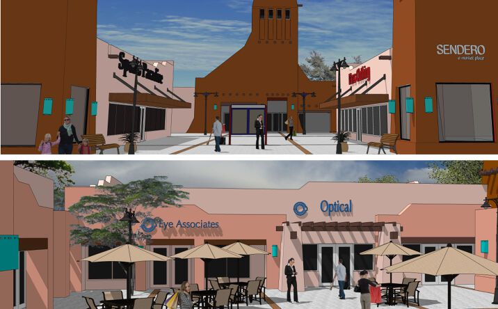 Pictures of Retail, Office, Restaurant property located at 8380 Cerrillos Rd, Santa Fe, NM 87507 for lease - image #1