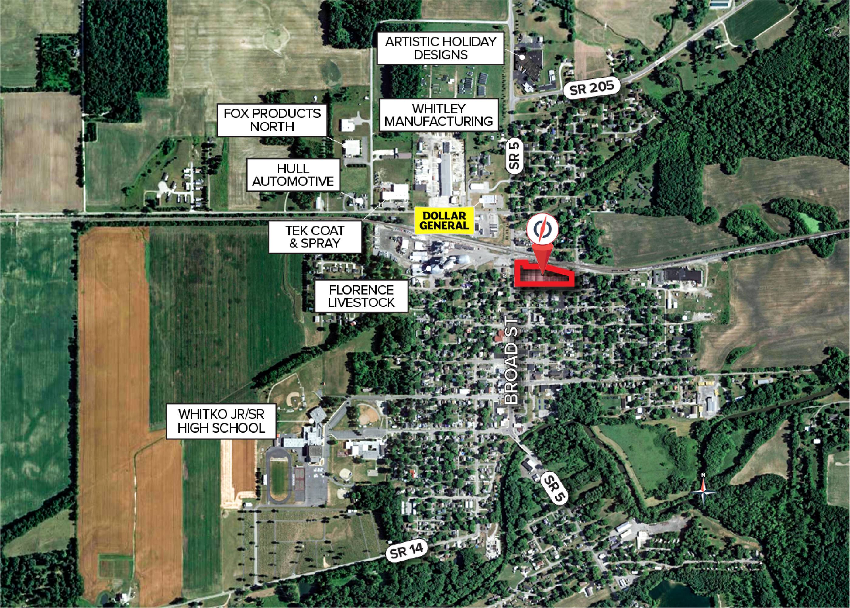 111 E Broad St, South Whitley, IN 46787