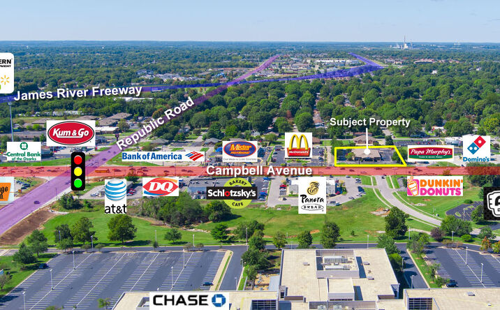 Pictures of Retail, Land property located at 4049 S Campbell Ave, Springfield, MO 65807 for lease - image #1