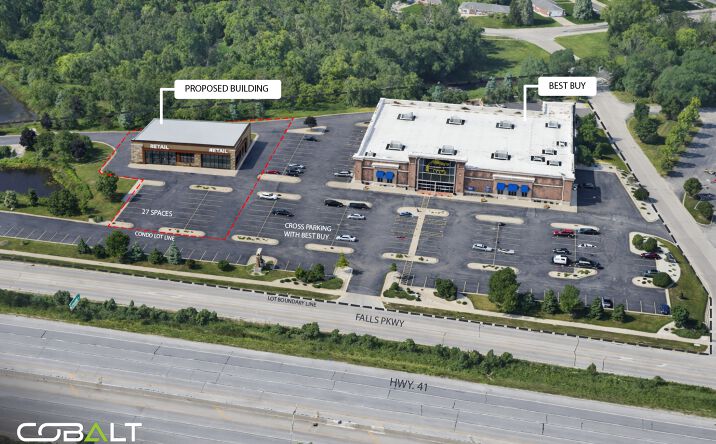 Pictures of Retail, Land property located at N95W16855 Falls Pkwy, Menomonee Falls, WI 53051 for lease - image #1