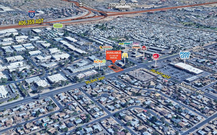 Pictures of Retail, Land property located at 3233 S 48th St, Tempe, AZ 85282 for lease - image #1