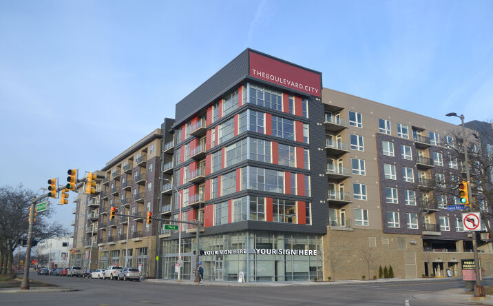 Pictures of Retail, Office, Restaurant property located at 2911 W Grand Blvd, Detroit, MI 48202 for lease - image #1